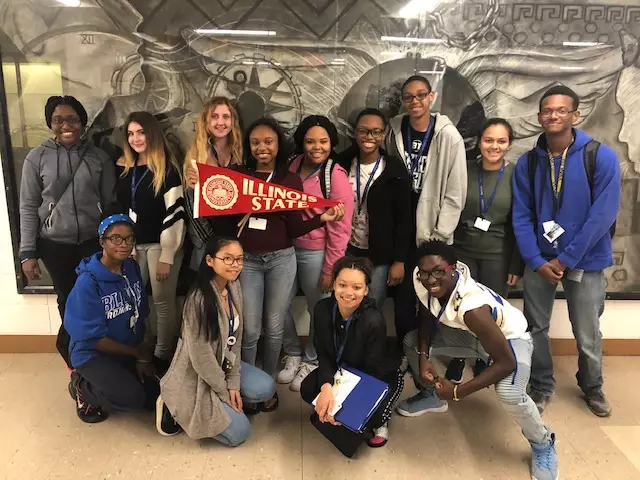 16 Bloom Trail students were accepted to Illinois State University at their automatic admission day!