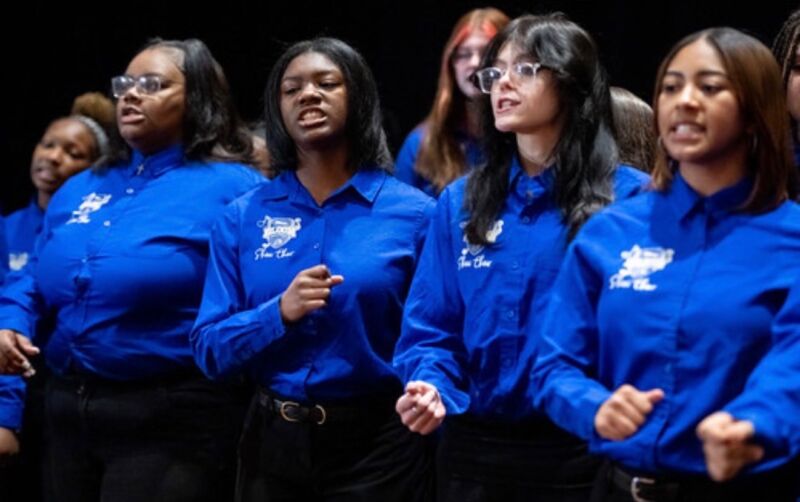 Image for the Tweet beginning: Our Show Choir had an