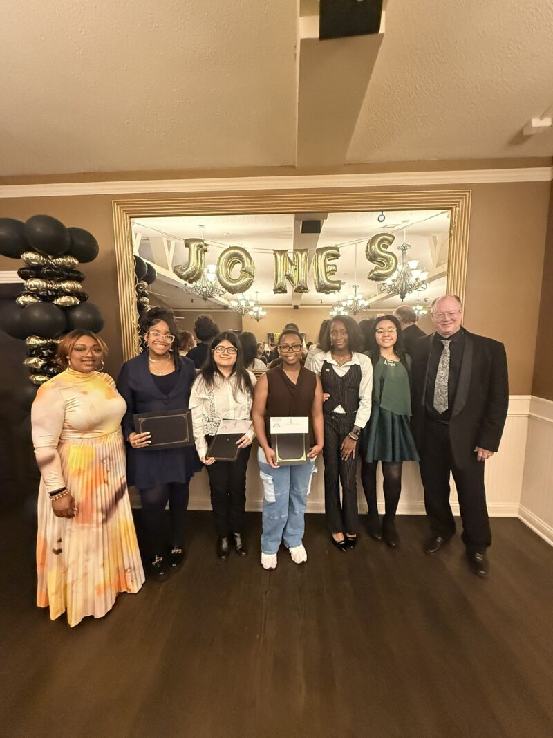 Image for the Tweet beginning: Honoring Archie Amos Scholarship Recipients